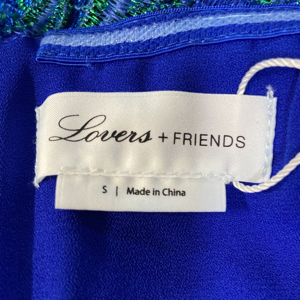 Lovers + Friends Teagan Gown in Blue from REVOLVE Size S - Picture 5 of 10